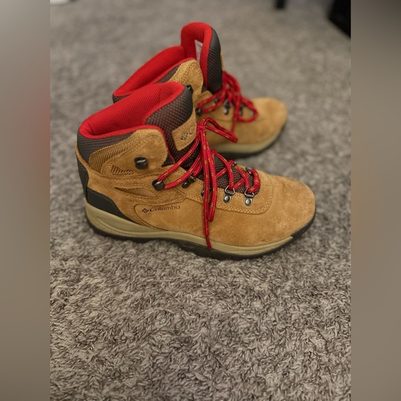 Women’s Columbia Newton Ridge Waterproof Amped Winter Hiking Boots Sz 8.5 - Picture 7 of 15